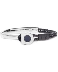 Ferragamo - Gancini Braided Bracelet - Lyst