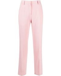 Burberry - Mid-rise Wool Tailored Trousers - Lyst