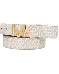 MICHAEL Michael Kors - Logo-Embellished Belt - Lyst