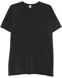 TOTEME - Fine-Knit Short-Sleeve Top - Lyst