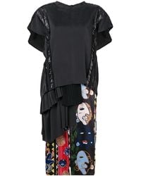 Carven - Mid-Length T-Shirt Dress - Lyst