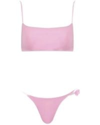 Maygel Coronel - Melo Floral-Appliqué Bikini - Lyst