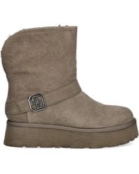 Guess - 45Mm Dolsay Buckle-Strap Boots - Lyst