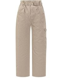 Isabel Marant - Hose Mit Gürtel - Lyst