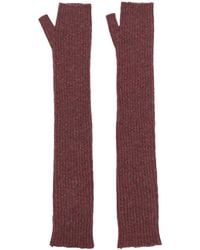 Barrie - Fingerless Crochet Cashmere Gloves - Lyst