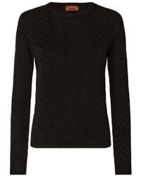 Missoni - Pull À Motif De Chevrons - Lyst