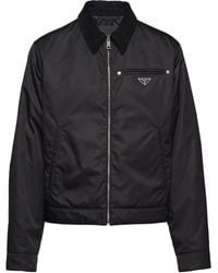 Prada - Re-Nylon Blouson Jacket - Lyst
