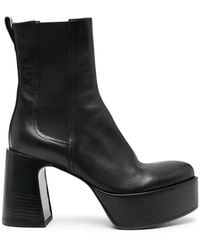 Premiata - 95Mm Leather Ankle Boots - Lyst