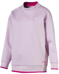 PUMA - Crew-Neck Sweatshirt - Lyst