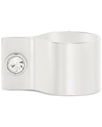 Courreges - Fold Ring Mit Strass - Lyst