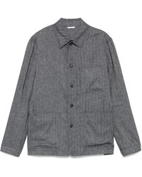 Manuel Ritz - Hemdjacke Mit Zickzackmuster - Lyst