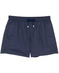Fedeli - Drawstring Elasticated Swim Shorts - Lyst