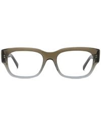 Givenchy - Eckige Brille Mit Farbverlauf - Lyst
