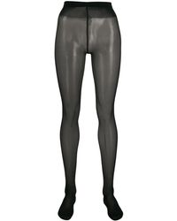 Wolford Crystal Affair Tights - Black
