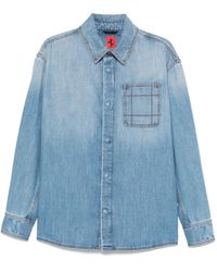 Ferrari - Camicia Denim - Lyst