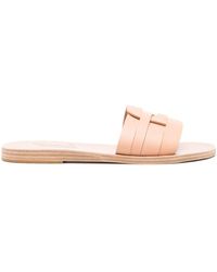 Ancient Greek Sandals - Filenada Flat Leather Sandals - Lyst