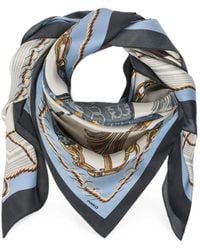 Pinko - Graphic-Print Scarf - Lyst