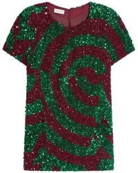 Dries Van Noten - Sequinned Top - Lyst