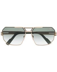 Cazal - Geometric Pilot-frame Sunglasses - Lyst