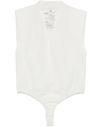 Patrizia Pepe - Leeveless Bodysuit - Lyst