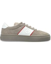Furla - Enjoy Lace Uo Suede Leather Sneakers - Lyst