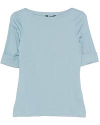 Ralph Lauren - Boat-Neck T-Shirt - Lyst