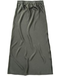 Closed - A-line Crepe Maxi Skirt - Lyst