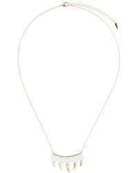 Tasaki - 18Kt Danger Fang Akoya Pearl And Diamond Necklace - Lyst