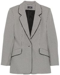 Styland - Houndstooth-Pattern Blazer - Lyst