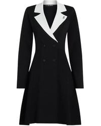 KARL LAGERFELD - Double-Breasted Mini Dress - Lyst