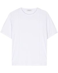 Peter Do - Rundhals-T-Shirt in Knitteroptik - Lyst