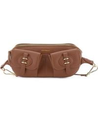 Coccinelle - Petit Sac Banane Mavery En Cuir À Poche - Lyst