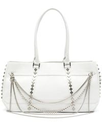 Yohji Yamamoto - Chain-Detail Leather Shoulder Bag - Lyst
