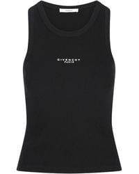Givenchy - Top De Tirantes Con Logo - Lyst