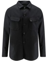 Tagliatore - Button-Front Overshirt - Lyst