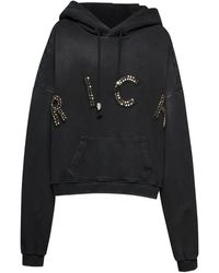 John Richmond - Embellished Hoodie - Lyst