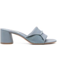 Casadei - Parma Cleo Mules 70mm - Lyst