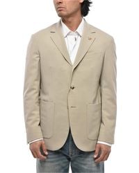 Corneliani - Circle Pin-Detail Blazer - Lyst