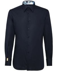 Billionaire - Chemise À Finitions À Motif - Lyst