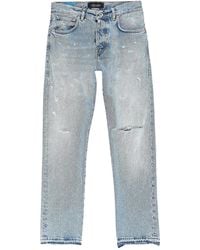 Purple Brand - Jeans Verfraaid Met Kristallen - Lyst