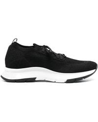 Gianvito Rossi - Sock-Style Low-Top Sneakers - Lyst