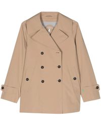 Save The Duck - Doppelreihiger Sofia Parka - Lyst