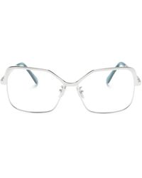Marni - Brille Mit Eckigem Gestell - Lyst