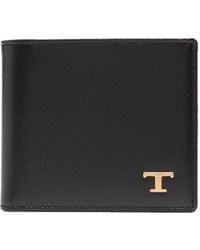 Tod's - Bi-Fold T Timeless Wallet Accessories - Lyst