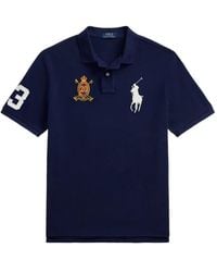 Polo Ralph Lauren - Poloshirt mit Logo-Stickerei - Lyst