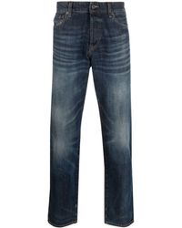 BOSS - Mid-rise Straight Jeans - Lyst