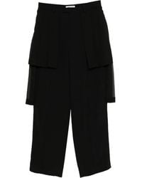 Undercover - Pantalones Con Diseño Plisado - Lyst