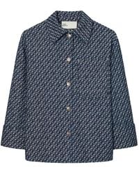 Tory Burch - Denim Barn Jacket - Lyst