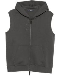 Max Mara - Smmballo Sleeveless Zip-Fastening Hoodie - Lyst