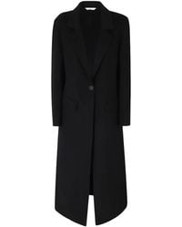 Hevò - Lamiediolimpiadw Notched-Lapel Single-Breasted Coat - Lyst